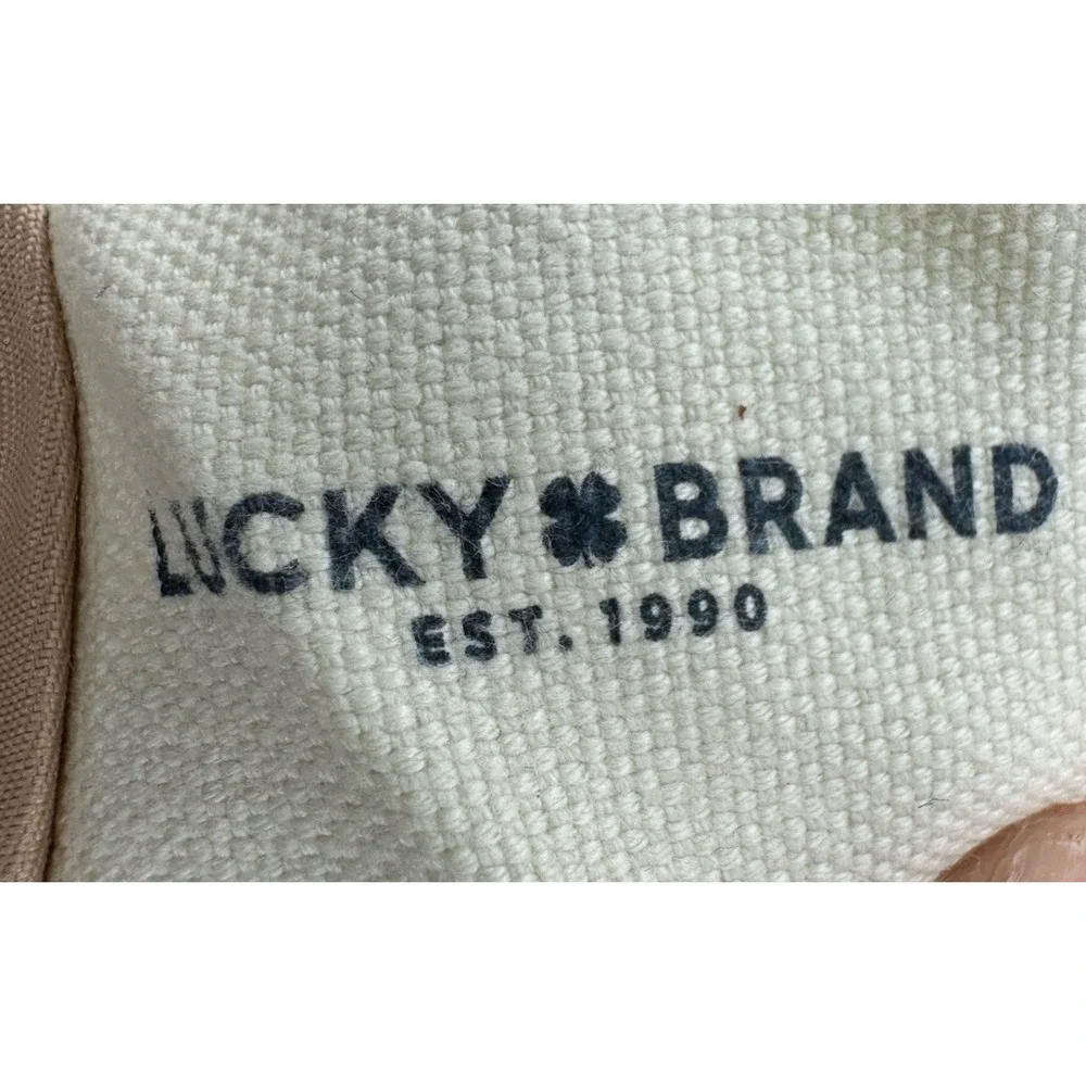 Lucky Brand‎ Western Style Convertible Crossbody Leather Wallet Bag Purse